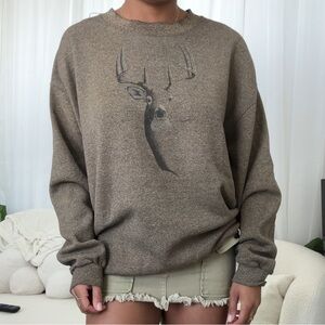 Vintage deer sweatshirt
